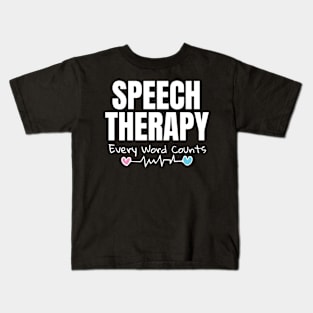 Speech Therapy - SLP Gifts Kids T-Shirt